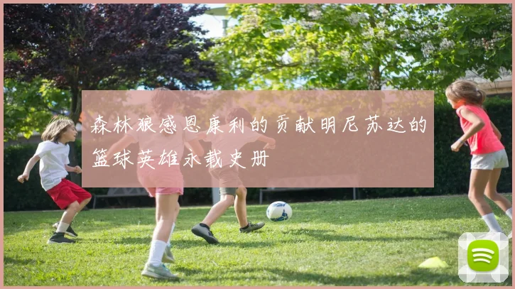 森林狼感恩康利的贡献明尼苏达的篮球英雄永载史册