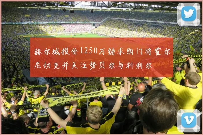 赫尔城报价1250万镑求购门将霍尔尼切克并关注努贝尔与科利尔